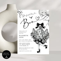 Elle A Trouvé Sa Fête des mariées Florale Fantôme 
