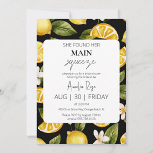 Invitation elle a trouvé sa principale douche de nuptiale