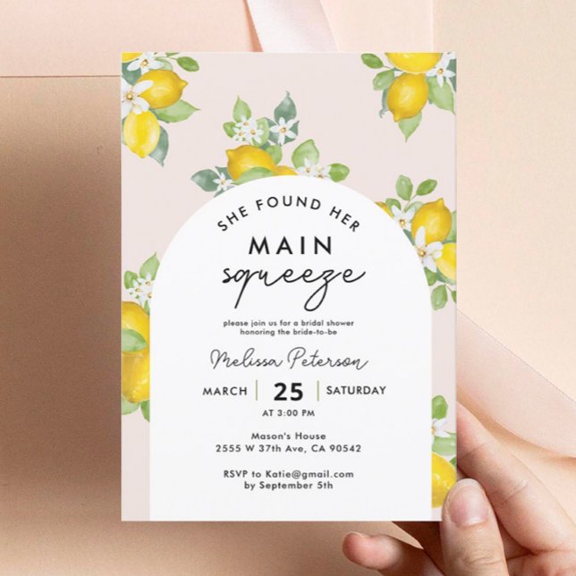 Invitation Elle A Trouvé Sa Principale Fête des mariées De Ci (Créateur téléchargé)