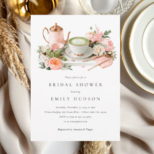 Invitation Elle a trouvé sa robe de mariée parfaite au matcha