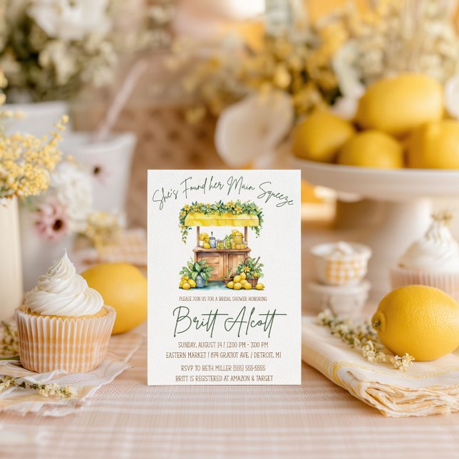 Invitation Elle a trouvé son coup de cœur ! Fête de mariage a (Créateur téléchargé)