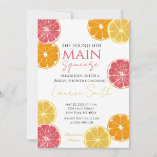 Invitation Elle a trouvé son coup de cœur ! Vibrant mariage c