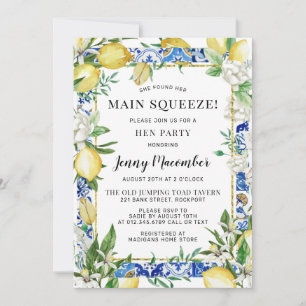 Invitation Elle A Trouvé Son Principal Squeeze Lemon Hen Part