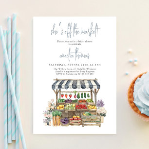 Invitation Elle est fraîche de la Fête des mariées du marché