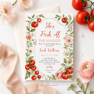 Invitation Elle est fraîche de la Mariée de la Fête de douche
