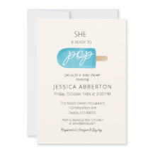 Elle est prête à faire du Baby shower populaire