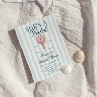 Elle est un trésor Réception de mariage rayée bleu
