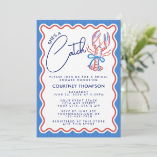 Invitation Elle est un trésor Shower de mariage de crabe de m