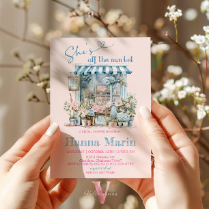 Invitation Elle n'est pas sur le marché de la douche nuptiale
