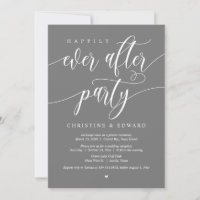 Elopement, Heureusement Jamais Après La Fête, Grey
