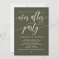 Elopement mariage, Heureusement Jamais Après La Fê