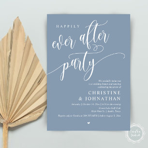 Invitation Elopement mariage, Heureusement Jamais Après La Fê