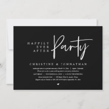 Elopement mariage, Heureusement Jamais Après La Fê