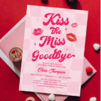 Embrasse la Fête des mariées Miss Adieu