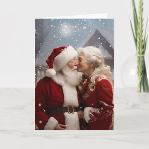 Invitation Embrasser M. et Mme le Père Noël