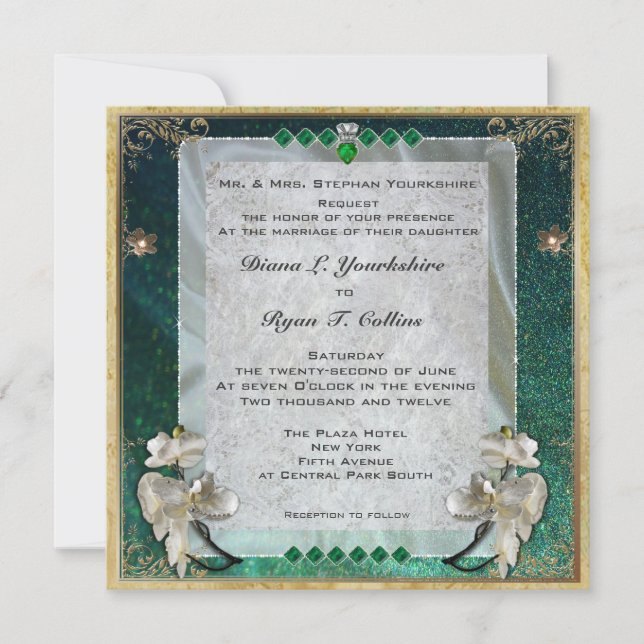 Invitation Emerald Diamond (Devant)