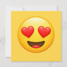 Émoticône d'amour jaune