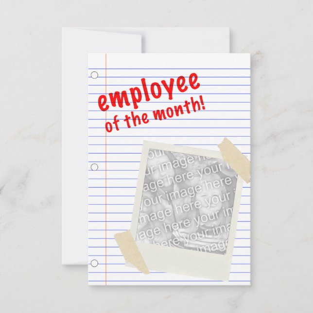 Invitation employé du mois (Devant)