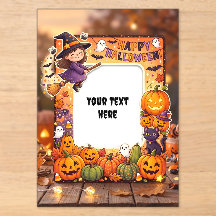 Invitation en acrylique Halloween mignonne #1