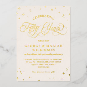 INVITATION EN ALUMINIUM 