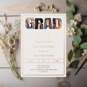 INVITATION EN ALUMINIUM 
