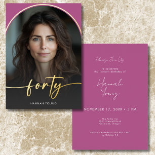 INVITATION EN ALUMINIUM 