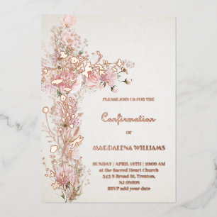 INVITATION EN ALUMINIUM 