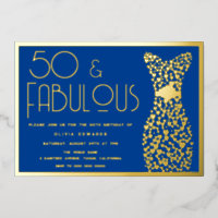 50 & Fabuleux ! 50e anniversaire de fête de minuit