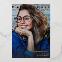 Année de classe Foil Graduation Party