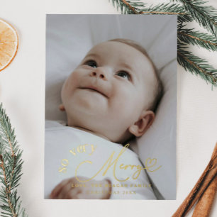 Invitation En Aluminium Annonce de naissance pour un congé très joyeux