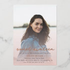 Aquarelle rose pâle Girly Sweet 16 Rose Or