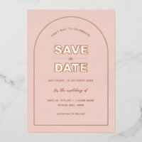 Arc Rose Moderne Gras Type Texte Enregistrer La Da