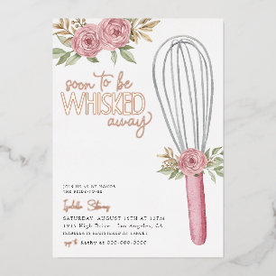 Invitation En Aluminium Baby Shower à Thème Boulangerie Emportée
