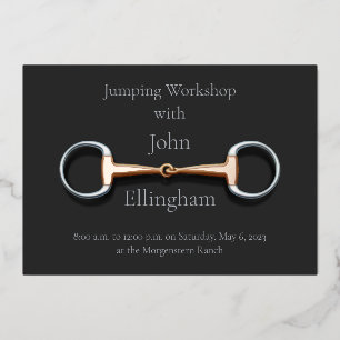 Invitation En Aluminium Bouche de cuivre épi butt Snaffle Bit Classy Eques