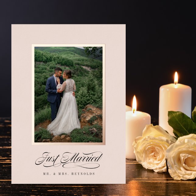 Invitation En Aluminium Cadre d'invitation "Jeunes mariés" (Créateur téléchargé)