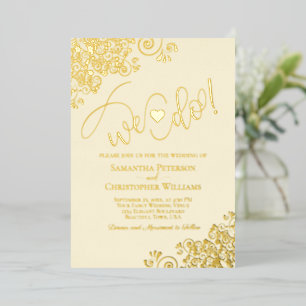 Invitation En Aluminium C'Est Ce Que Nous Faisons ! Cute Moderne Mariage i
