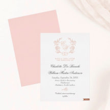 Chic et romantique Mariage rose pâle