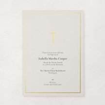 Croix religieuse minimaliste élégante en feuille d