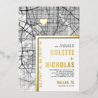 Dallas, Texas Love Locator | Ville Mariage à thème