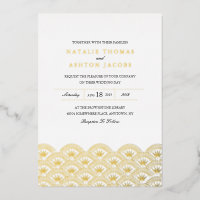 Déco Seigaiha Mariage Gold