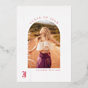 Invitation En Aluminium Diplômé de l'Université d'État de Jacksonville