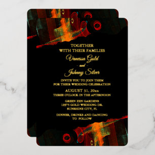 Invitation En Aluminium Élégant Classique Moderne Tendance Motif #903 Mari