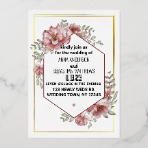 Elégant Mariage floral neutre