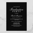 Élégant Real Silver Typographie Classe de Graduati