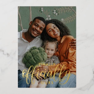 Invitation En Aluminium Enfin officiellement notre 2 adoption photo