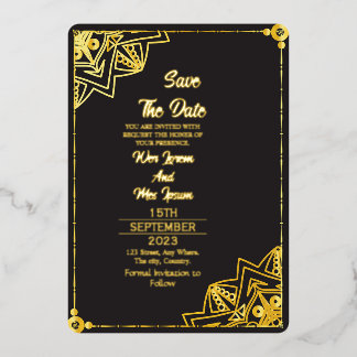 Invitation En Aluminium Faire part de mariage en acrylique clair pour sauv