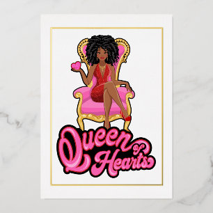 Invitation En Aluminium Fête d'anniversaire de fille rose et or