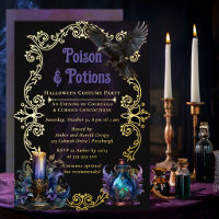 Fête de Costume d'Halloween Poisons & Potions