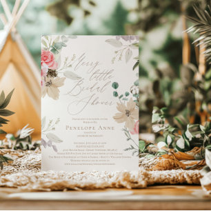 Invitation En Aluminium Fête de douche de mariée de Noël – Élégant et Amus