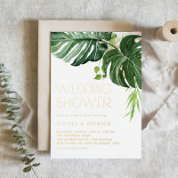 Feuille de Monstera à l'aquarelle Réception de mar